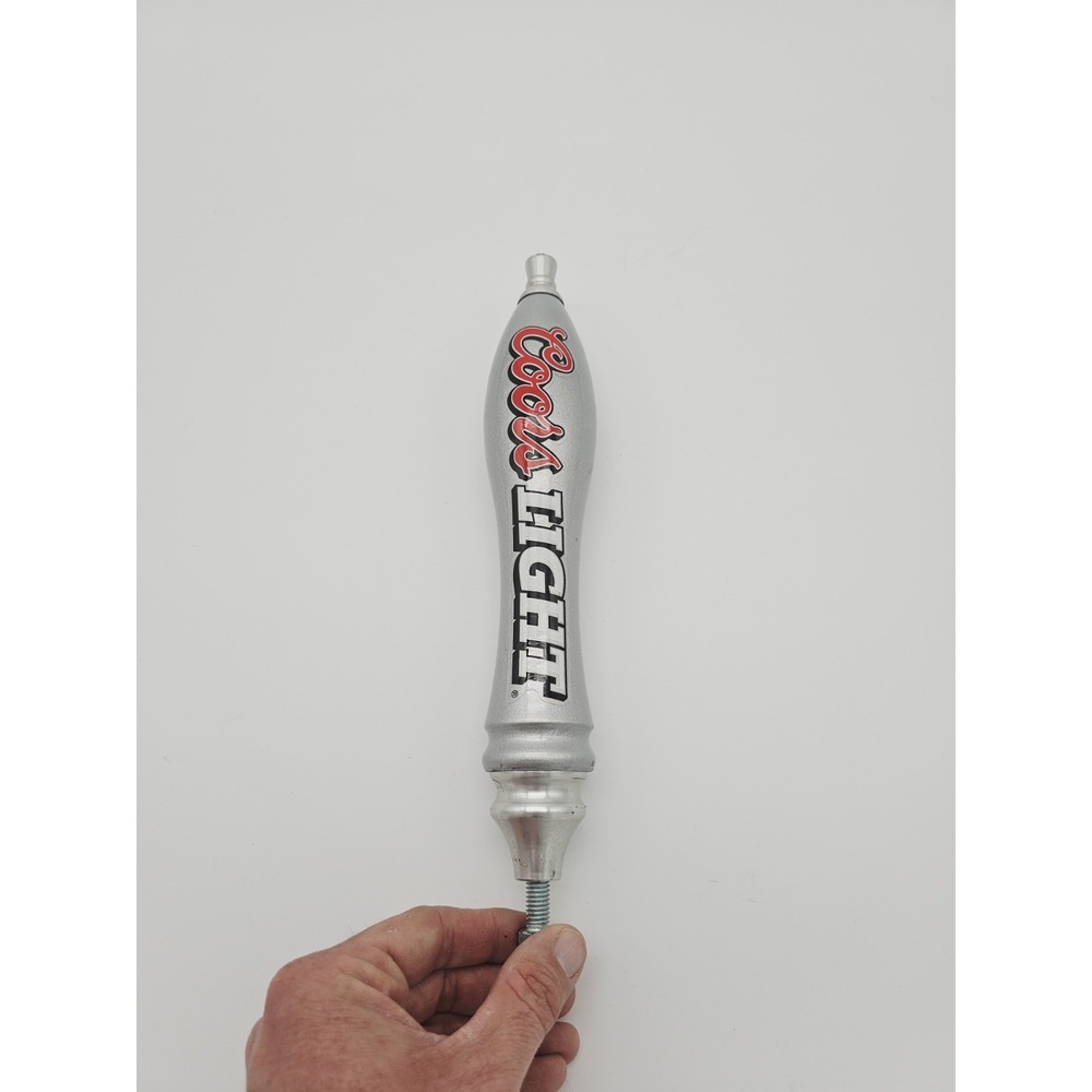 Vintage Coors Light "Silver Bullet" Beer Tap Handle